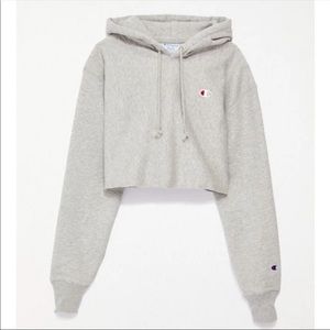 Champion cropped hoodie